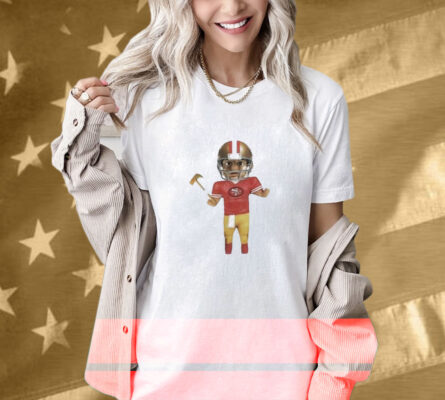 San Francisco 49ers GOLF WANG White Bobblehead Shirt