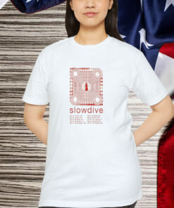 Slowdive North American Friends Tour US & Canada 2025 Shirt