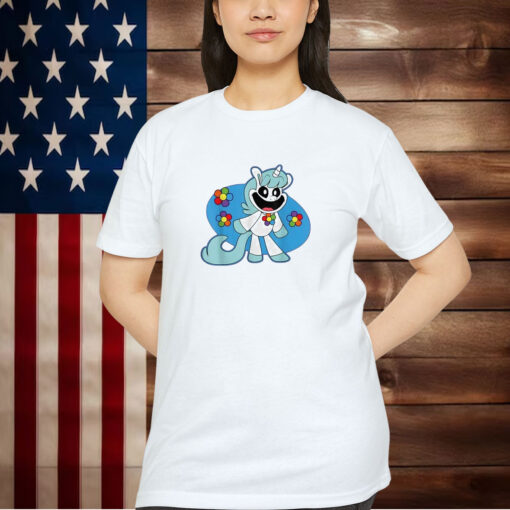 Smiling Unicorn Plush Critters T-Shirt