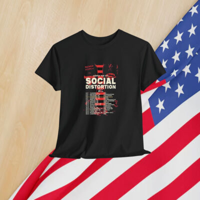 Social Distortion European Tour 2025 Shirt