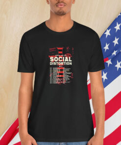 Social Distortion European Tour 2025 Shirt