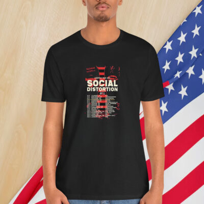 Social Distortion European Tour 2025 Shirt