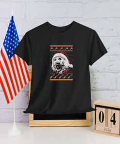 Terrifier 3 Festive Frights Ugly Christmas Shirt