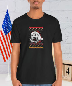 Terrifier 3 Festive Frights Ugly Christmas Shirt