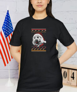 Terrifier 3 Festive Frights Ugly Christmas Shirt