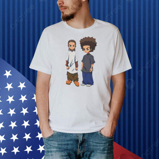 The Boondocks Huey and Riley vintage Shirt