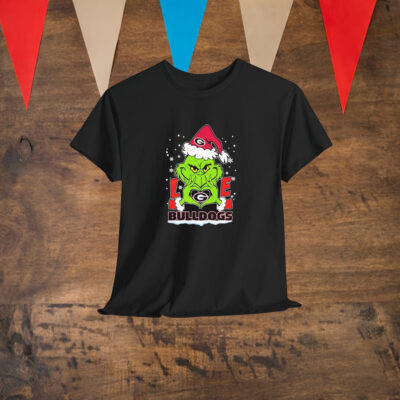 The Grinch Love Georgia Bulldogs Shirt