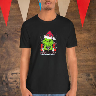 The Grinch Love Georgia Bulldogs Shirt