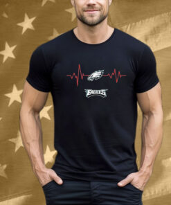 The Heartbeat Of Philadelphia Eagles Tee Shirt