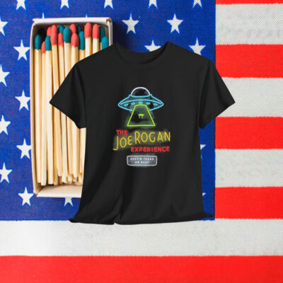 The Joe Rogan Experience Austin Texas Or Bust Neon Alien JRE Shirt