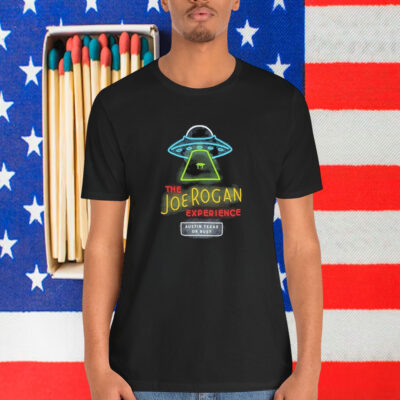 The Joe Rogan Experience Austin Texas Or Bust Neon Alien JRE Shirt