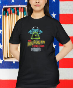 The Joe Rogan Experience Austin Texas Or Bust Neon Alien JRE Shirt