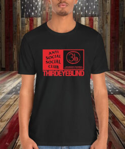 Third Eye Blind Anti Social Social Club 3eb The Greatest Recording Organization In The World Shirt