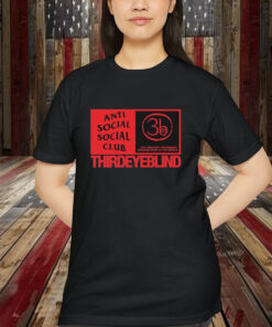 Third Eye Blind Anti Social Social Club 3eb The Greatest Recording Organization In The World Shirt