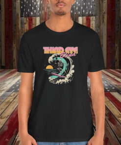 Third Eye Blind Surfing Skeleton Tour 2024 Shirt