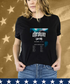 Thrown Uarials North America Tour 2025 Tee Shirt