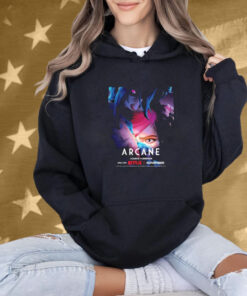 Vi And Jinx Arcane Season 2 Releasing In November Only On Netflix 2024 Shirt