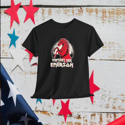 Vincent Neil Emerson Red Horse Shirt