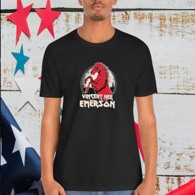 Vincent Neil Emerson Red Horse Shirt