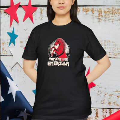 Vincent Neil Emerson Red Horse Shirt