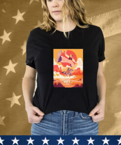 What If Western Kate Bishop And Shang-Chi Marvel Studios TV Series Inspired Art By Drew Shannon Disney Plus 2024 T-Shirt