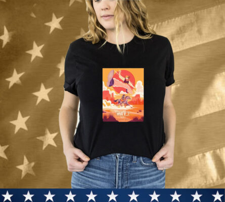 What If Western Kate Bishop And Shang-Chi Marvel Studios TV Series Inspired Art By Drew Shannon Disney Plus 2024 T-Shirt
