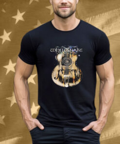 Whitesnake Acoustic Adventures Guitar Tee Shirt