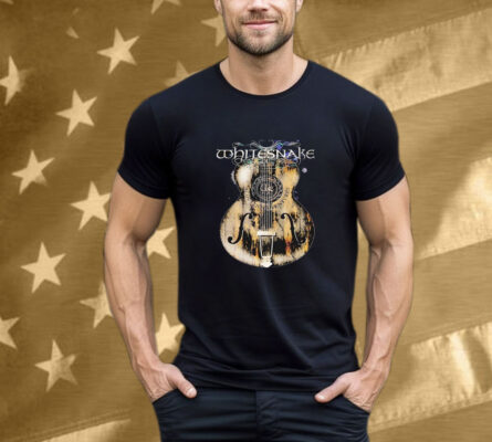 Whitesnake Acoustic Adventures Guitar Tee Shirt