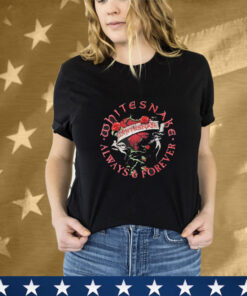 Whitesnake Always And Forever Tee Shirt