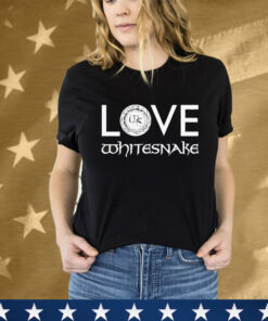Whitesnake Love WS Tee Shirt