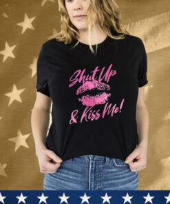 Whitesnake Shut Up And Kiss Me Foil Tee Shirt