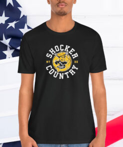 Wichita State Shocker Country Basketball Mascot Shirt