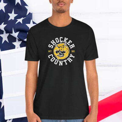 Wichita State Shocker Country Basketball Mascot Shirt