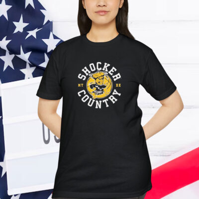 Wichita State Shocker Country Basketball Mascot Shirt