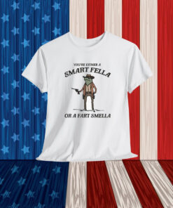 You’re Either A Smart Fella Or A Fart Smella Frog Cowboy Shirt