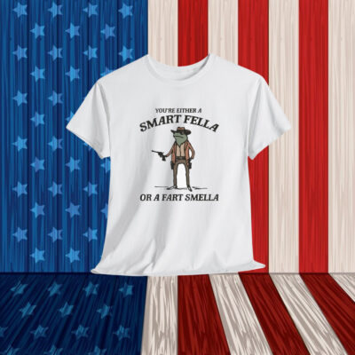 You’re Either A Smart Fella Or A Fart Smella Frog Cowboy Shirt