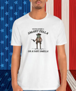 You’re Either A Smart Fella Or A Fart Smella Frog Cowboy Shirt