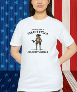 You’re Either A Smart Fella Or A Fart Smella Frog Cowboy Shirt