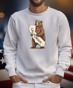 California Bear Heart T-Shirt