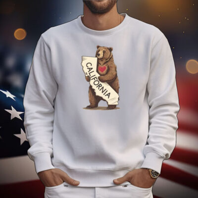 California Bear Heart T-Shirt