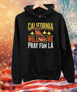 California Wildfire Pray For LA 2025 T-Shirt