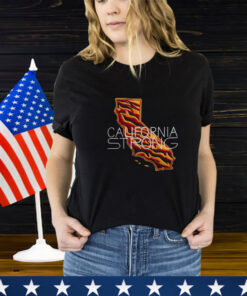 Embroidered California Strong Sweatshirt Support LA Firefighters Los Angeles Fire Recovery Shirt