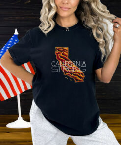 Embroidered California Strong Sweatshirt Support LA Firefighters Los Angeles Fire Recovery Shirt