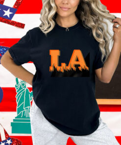 Los Angeles Fire Support LA Firefighters Shirt