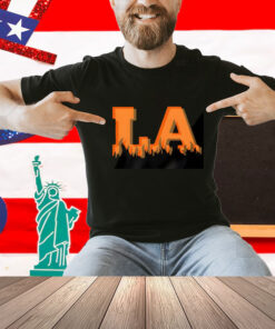 Los Angeles Fire Support LA Firefighters Shirt