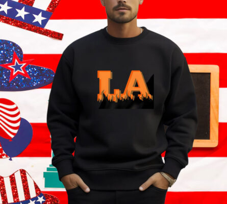 Los Angeles Fire Support LA Firefighters Shirt