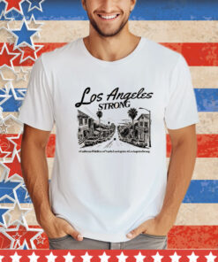 Pray For LA Pray For Los Angeles California T-Shirt