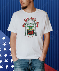 Athens GA St. Patrick’s Day 2025 Bulldog Shirt