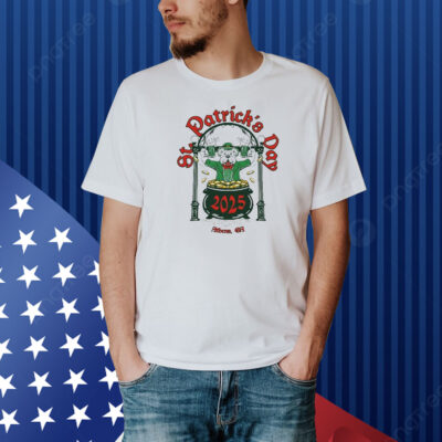 Athens GA St. Patrick’s Day 2025 Bulldog Shirt