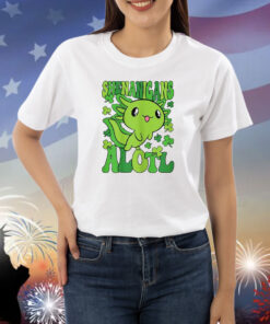 Axolotl St. Patrick’s Day Shenanigans Alotl Shirt